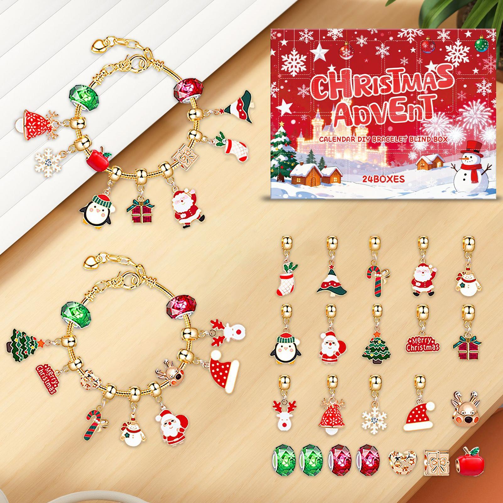 Jewelry Making Advent Calendar - Calendario de Adviento para hacer joyas,