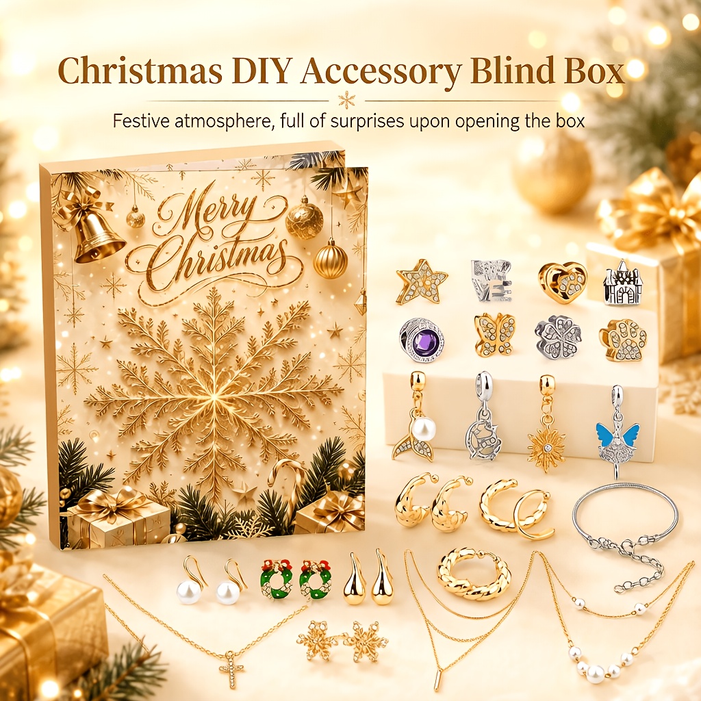 Jewelry Making Advent Calendar - Kit de pulseras de cuentas de
