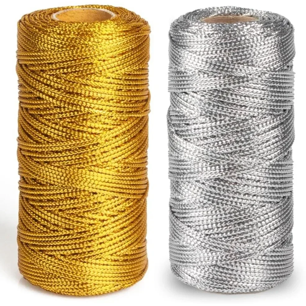 Jewelry Making Gold Wire - Cuerda de macramé de 100M y