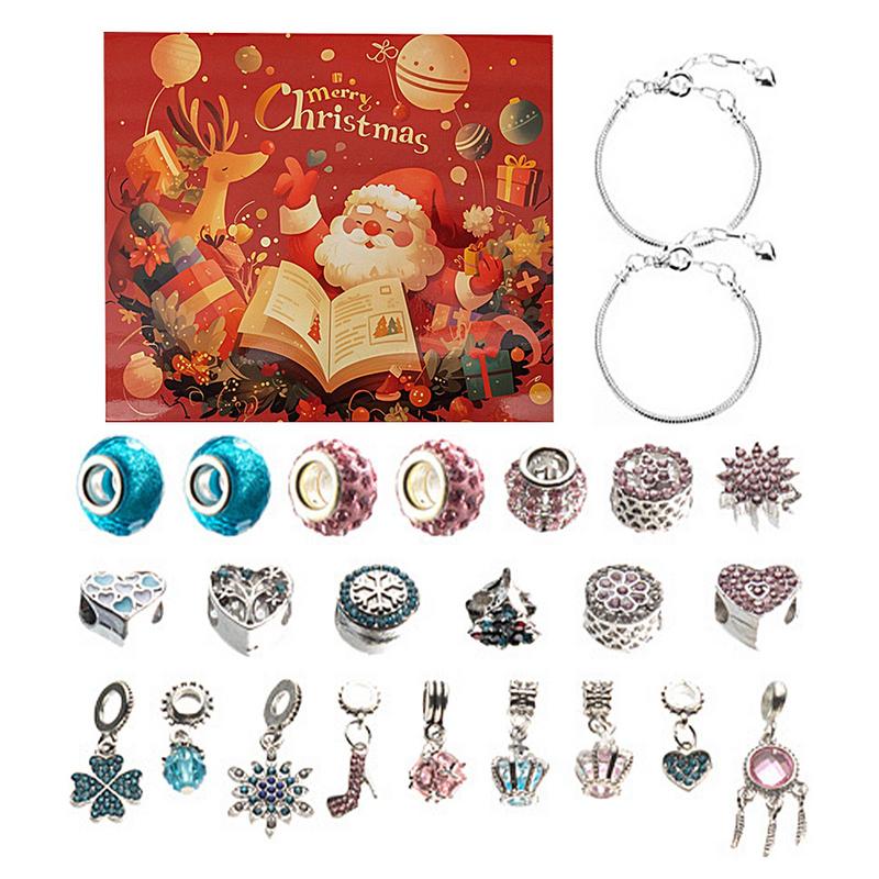 Jewelry Making Advent Calendar - Calendario de Adviento de joyería navideña
