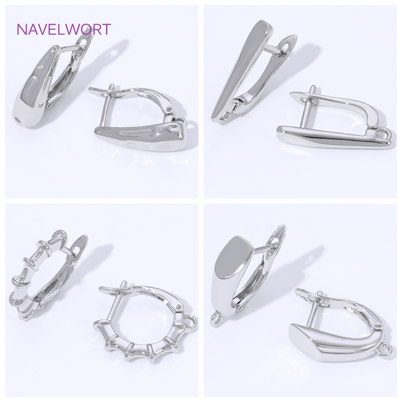 Jewelry Making Gold Wire - Ganchos para pendientes lisos chapados en