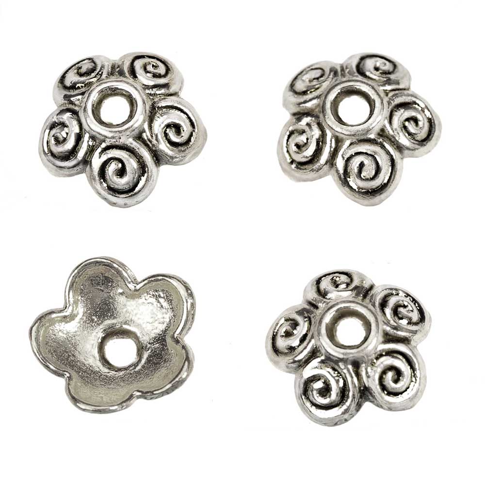 Bead Cap Flower - Accesorios de joyería, tapas de cuentas