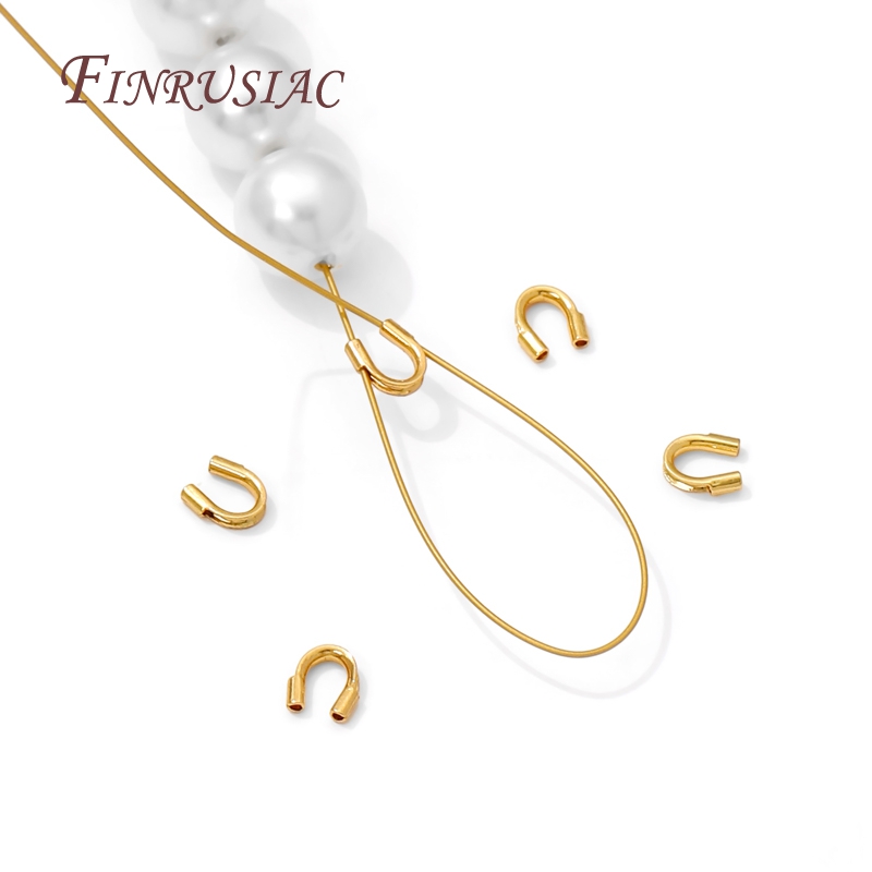 Jewelry Making Gold Wire - Tapas protectoras (protectores) chapadas en oro