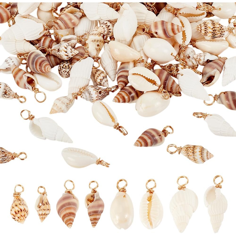 Jewelry Making Kit For Beginners - 100 Uds. 4 estilos de colgantes