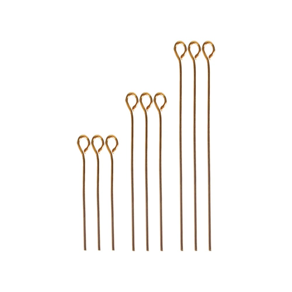 Jewelry Making Thread - 200 unidades de alfileres de metal