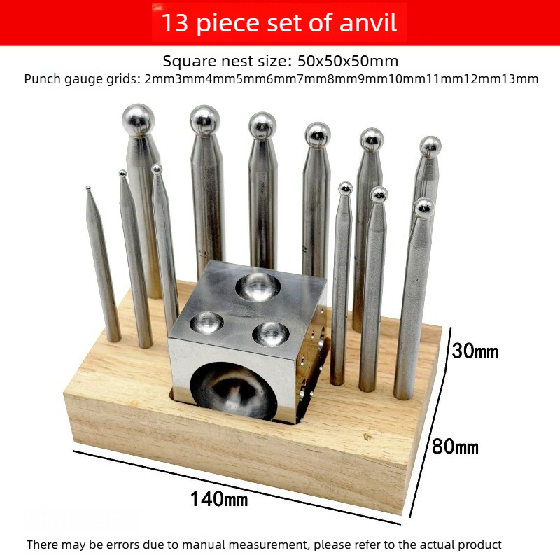 Jewelry Making Anvil - Juego de Herramientas para Domado de