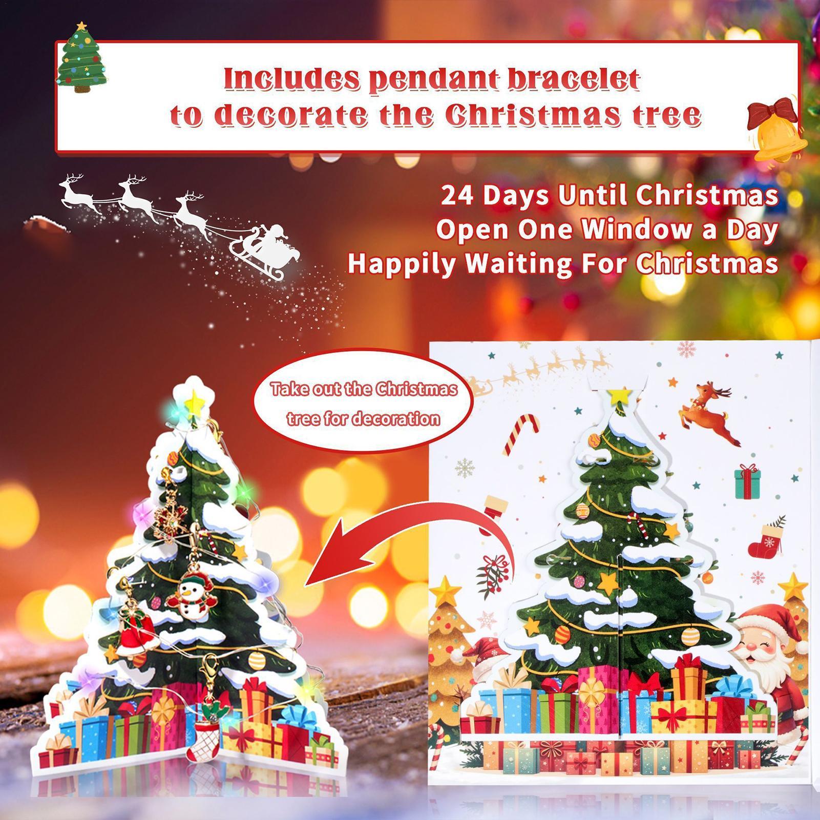 Jewelry Making Advent Calendar - Calendario Adviento Charm Navidad Cuenta atrás