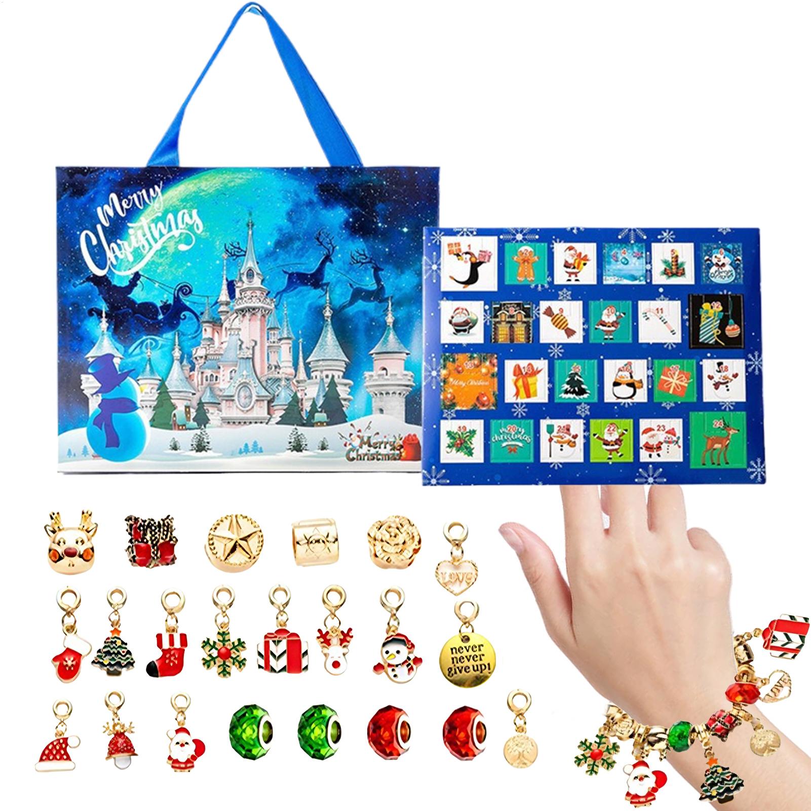 Jewelry Making Advent Calendar - Kit de fabricación de pulseras con