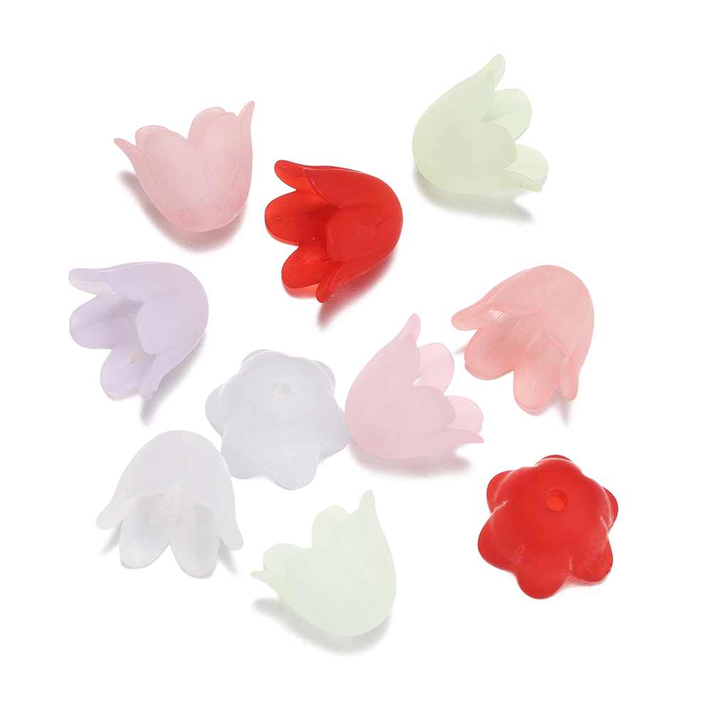 Bead Cap Flower - 50 Piezas de Cuentas de Campanilla