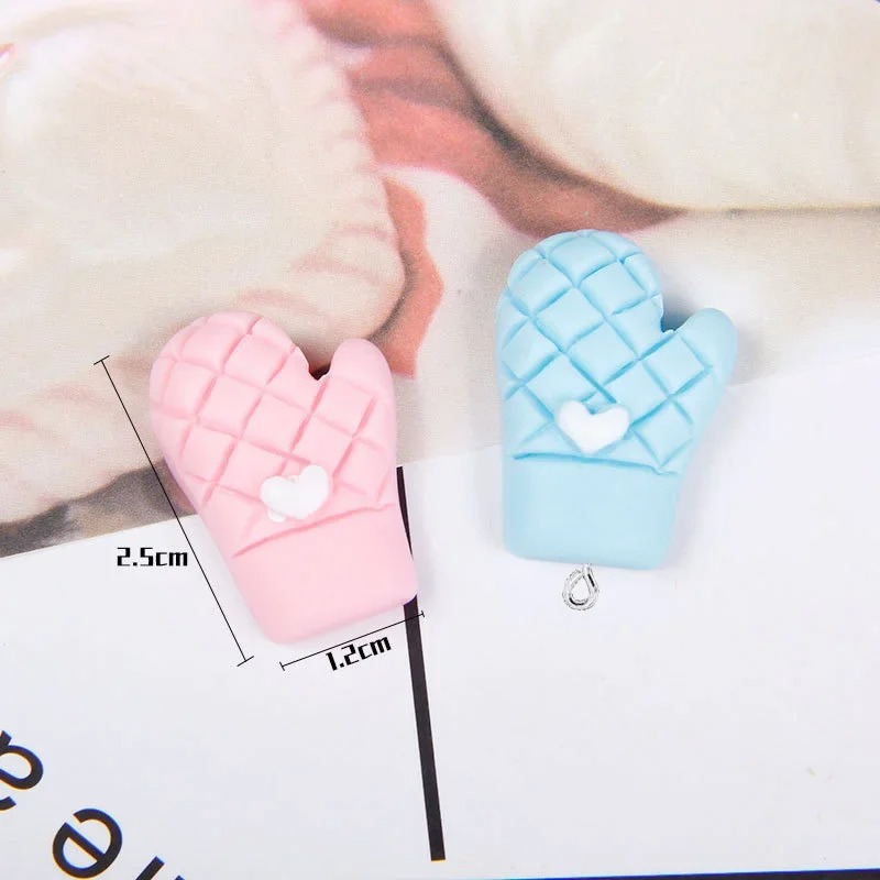 10 unidades de dijes de resina - Jewelry Making Gloves reseña y precio