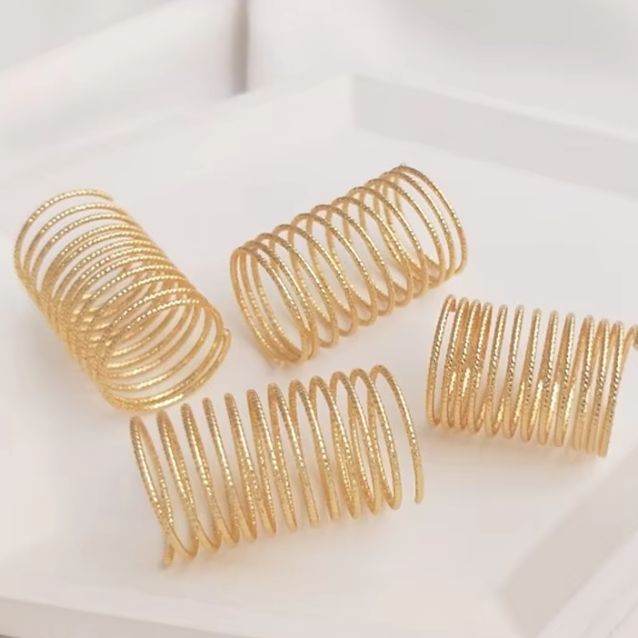 Anillo de alambre de cobre cha - Jewelry Making Gold Wire reseña y precio