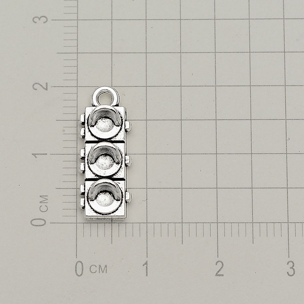 Colgantes de semáforo chapados - Jewelry Making York reseña y precio