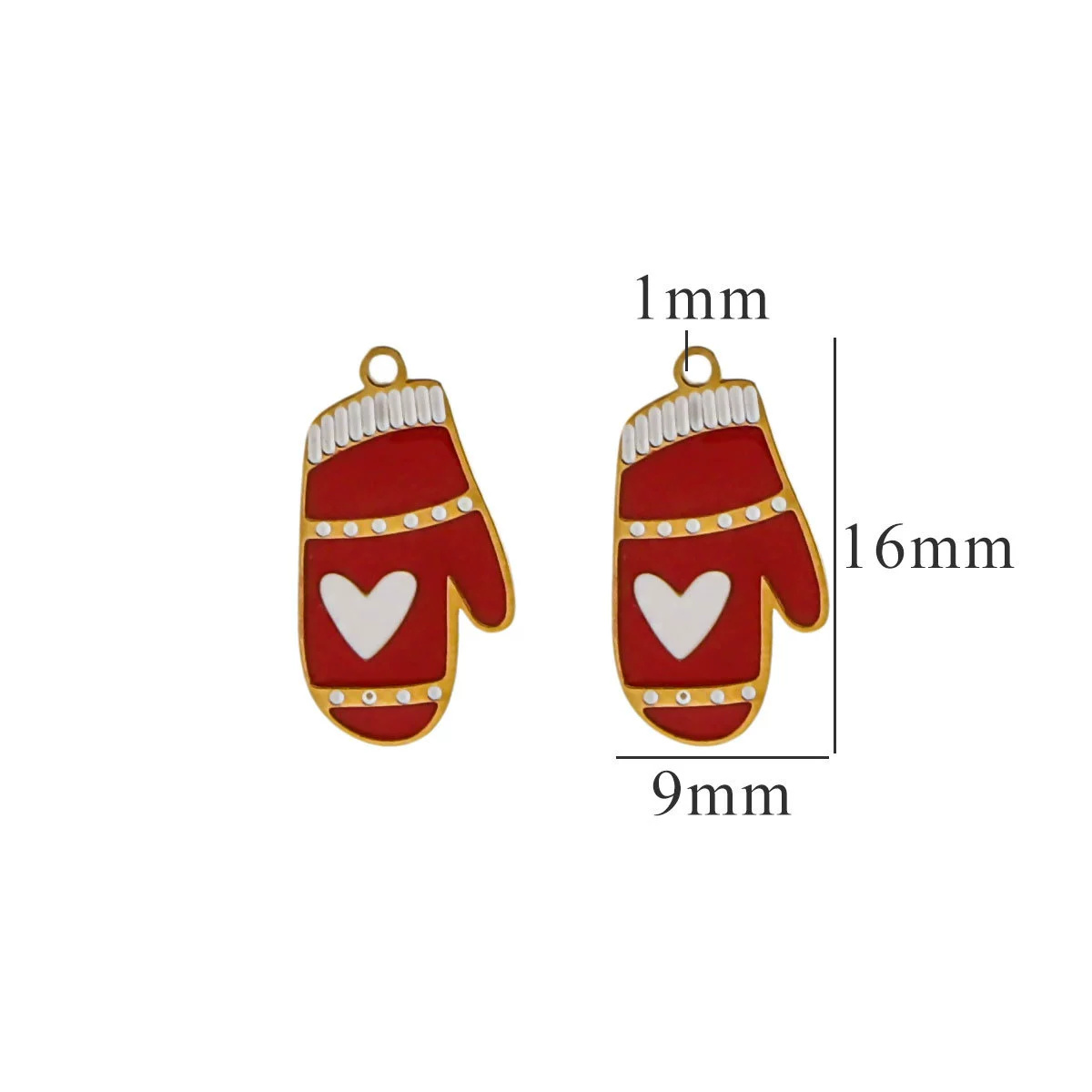 OIMG Acero inoxidable chapado  - Jewelry Making Gloves reseña y precio