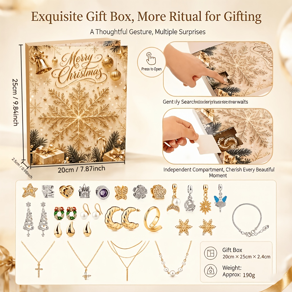 Kit de pulseras de cuentas de  - Jewelry Making Advent Calendar reseña y precio