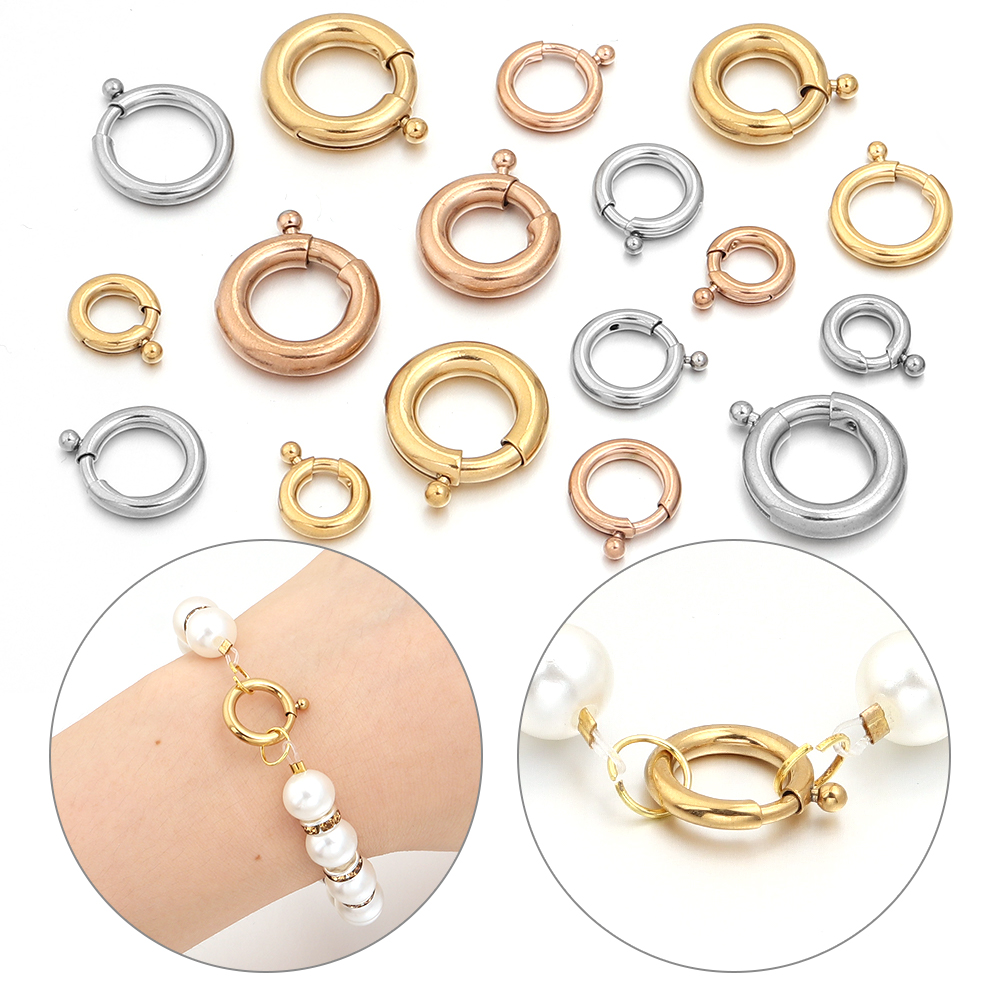 2 uds. De cierres de resorte d - Jewelry Making Kit For Beginners reseña y precio