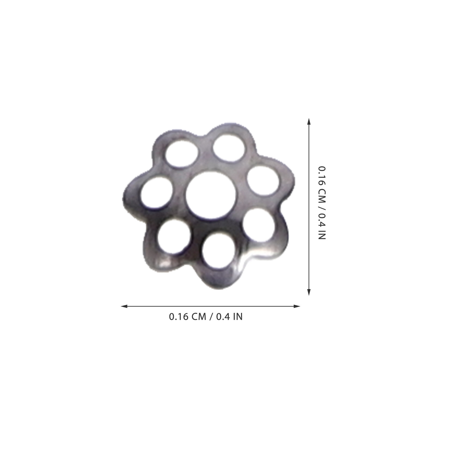 1 Caja de Tapas de Cuentas Flo - Bead Cap Flower reseña y precio