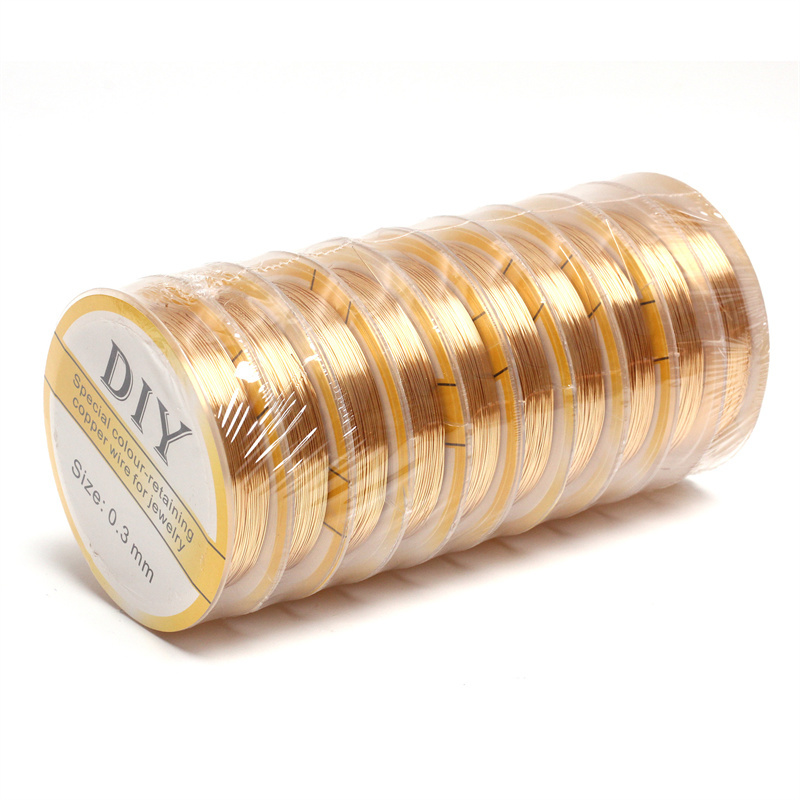 1 rollo de alambre de cobre pl - Jewelry Making Thread reseña y precio