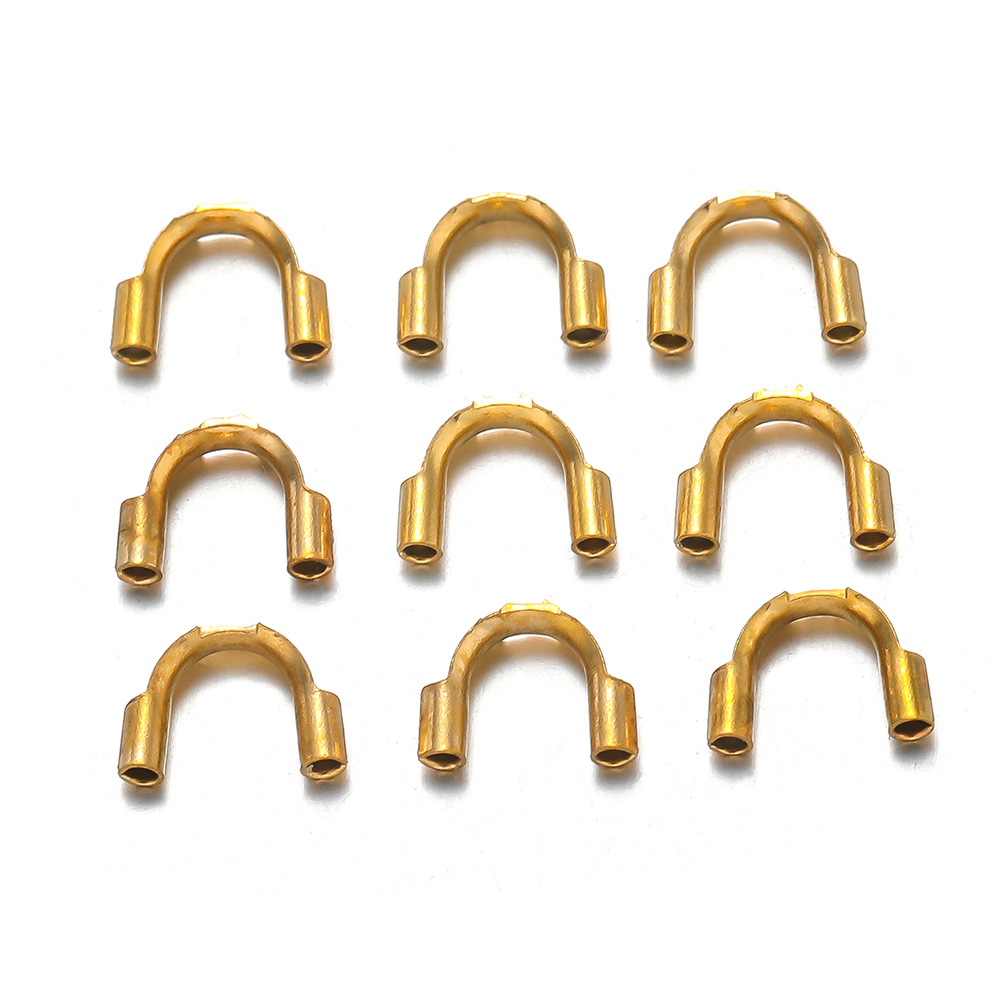 50 Uds. De hebillas de conexió - Jewelry Making Gold Wire reseña y precio