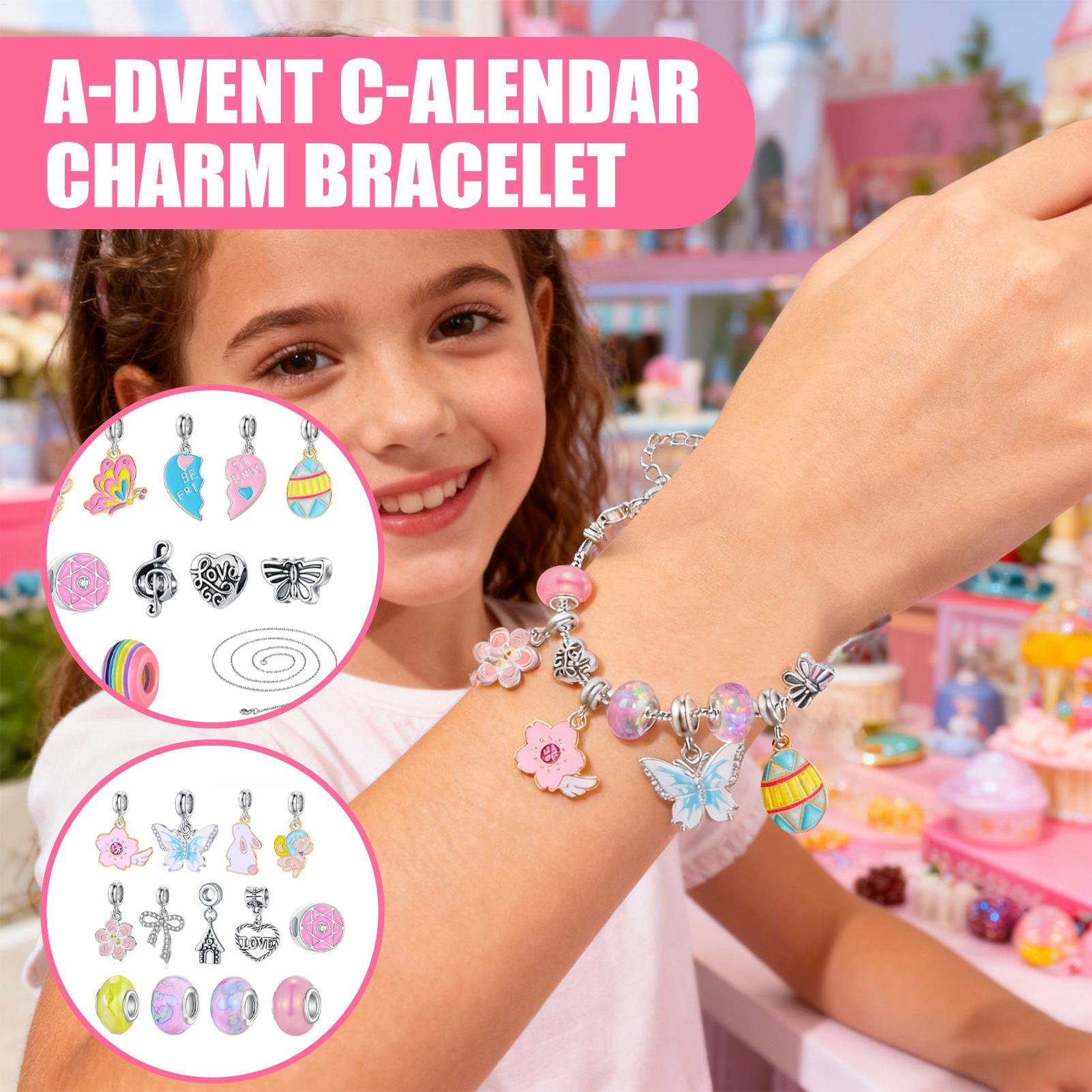 Pulsera Navidad Adviento niñas - Jewelry Making Advent Calendar reseña y precio