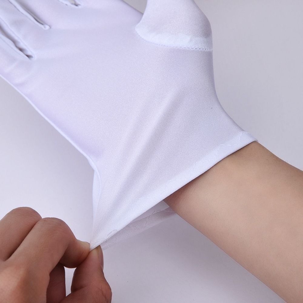 Guantes de algodón blanco suav - Jewelry Making Gloves reseña y precio