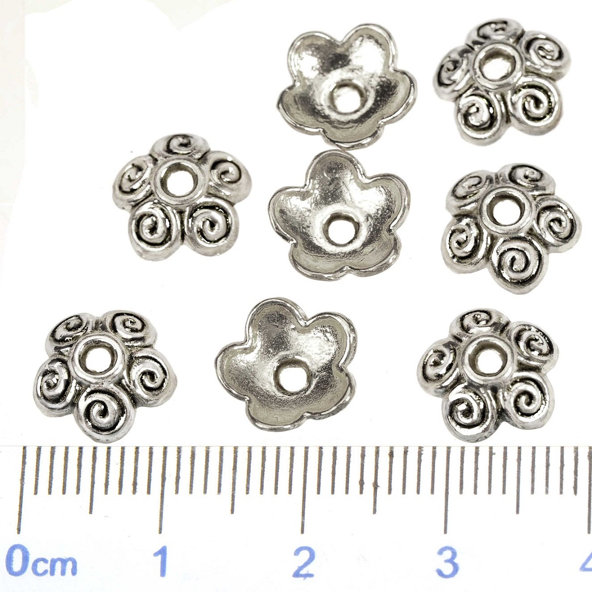 Accesorios de joyería, tapas d - Bead Cap Flower reseña y precio