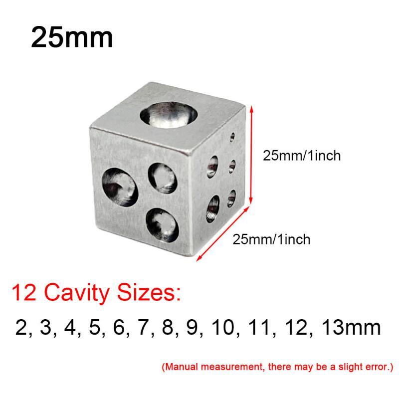 Bloque Dapping cuadrado con ca - Jewelry Making Anvil reseña y precio
