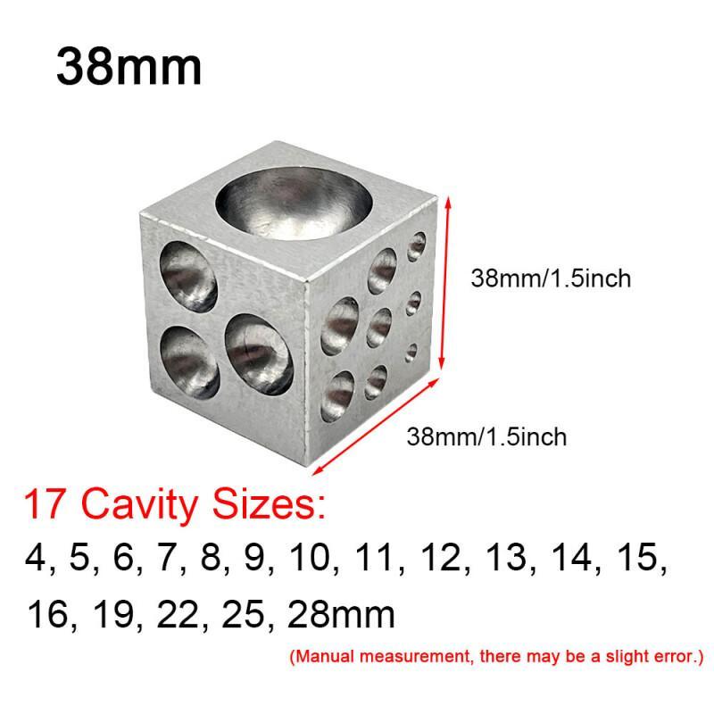 Bloque Dapping cuadrado con ca - Jewelry Making Anvil reseña y precio
