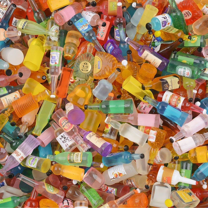 Miniatura de Botella de Vino S - Jewelry Making Accessories reseña y precio