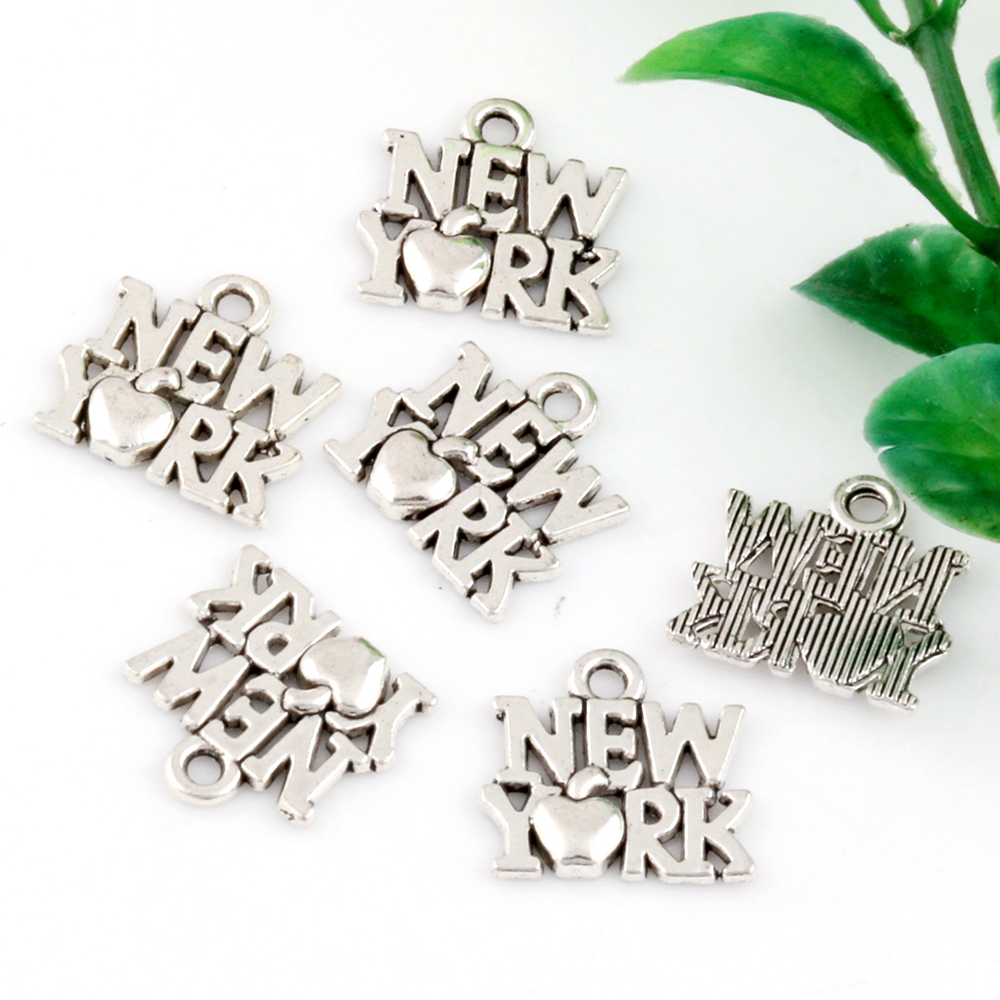 30 Uds. Colgantes de aleación  - Jewelry Making York reseña y precio