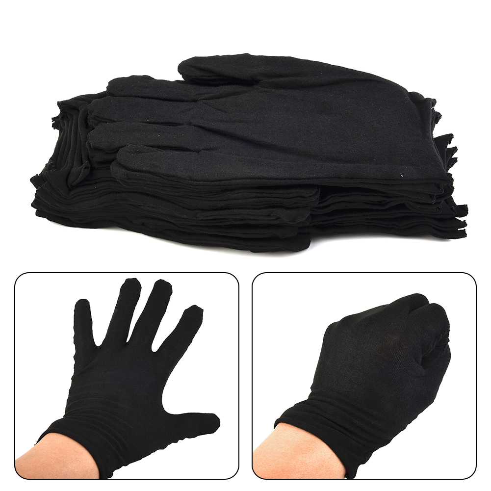 12 pares de guantes de algodón - Jewelry Making Gloves reseña y precio
