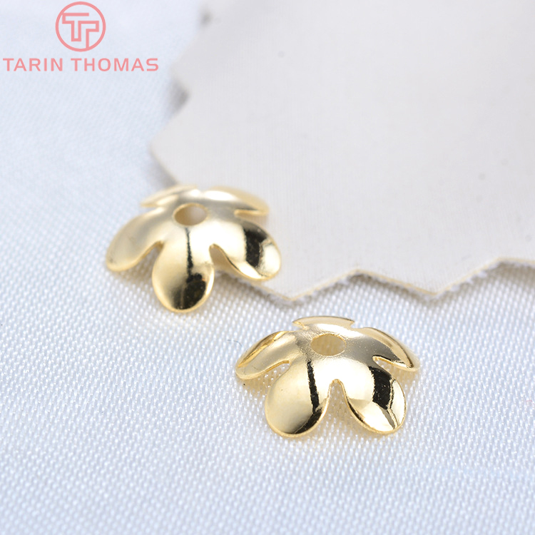 (3176) 20 piezas tapas de cuen - Bead Cap Flower reseña y precio