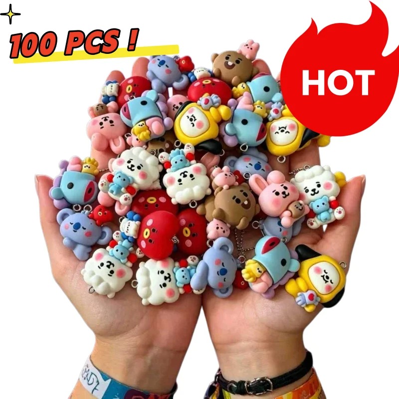 7 piezas de dijes de resina BT - Jewelry Making Accessories reseña y precio
