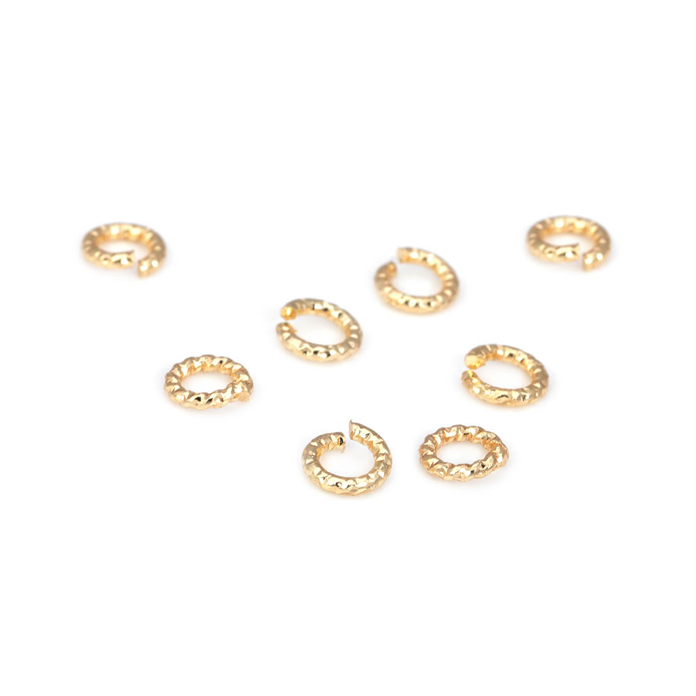 Anillos de salto de alambre tr - Jewelry Making Gold Wire reseña y precio