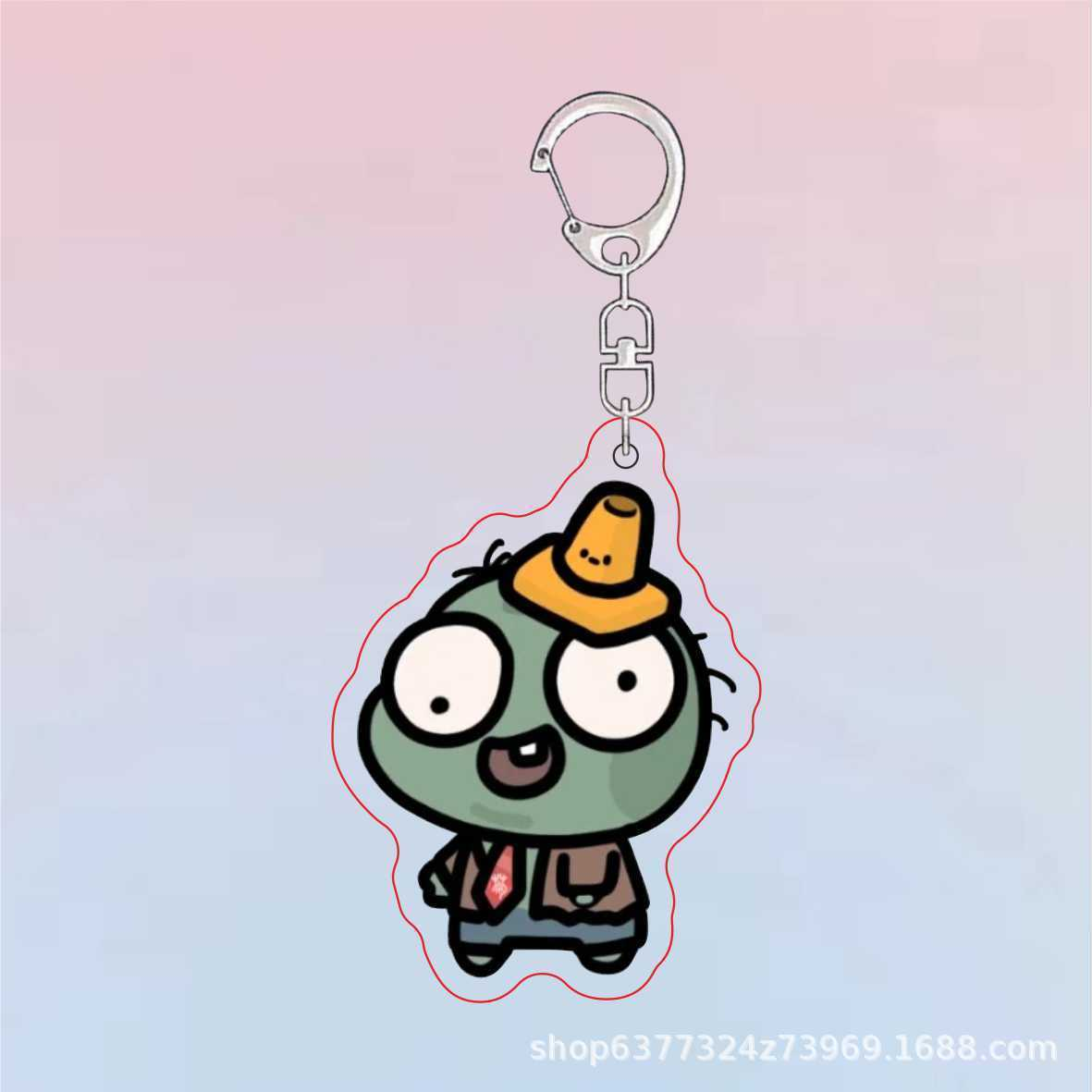 Llavero Acrílico de Plants Vs  - Jewelry Making Ideas reseña y precio