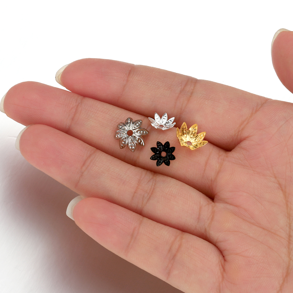 Tapas espaciadoras de pétalos  - Bead Cap Flower reseña y precio