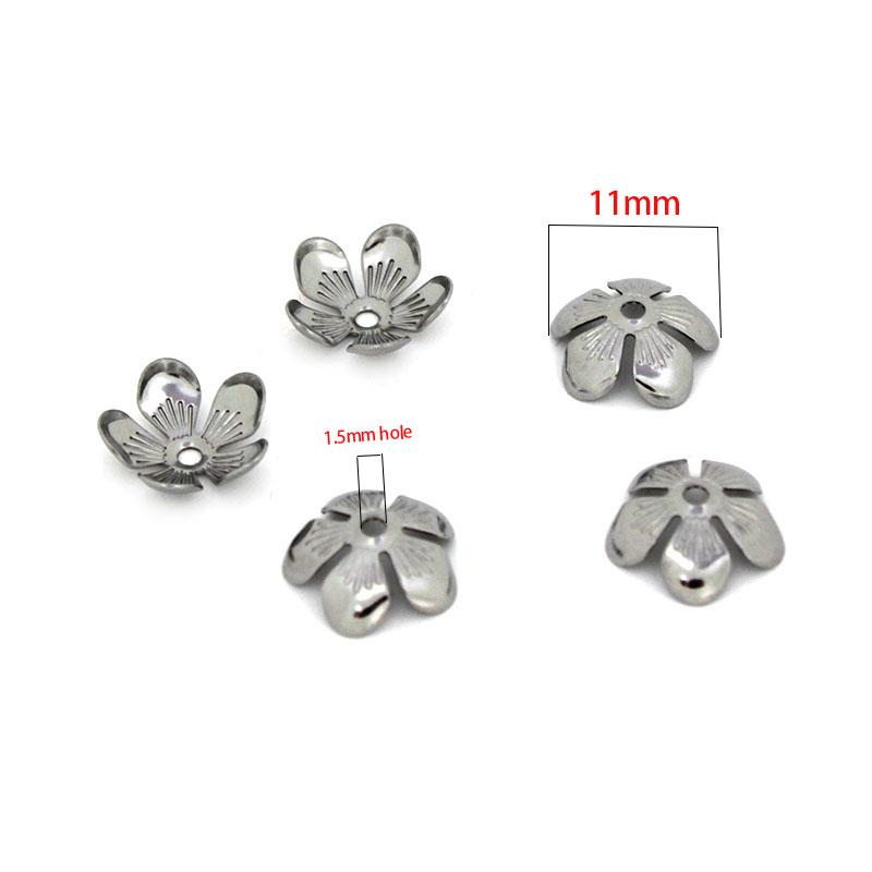 50 Uds. Tapas de cuentas de fl - Bead Cap Flower reseña y precio