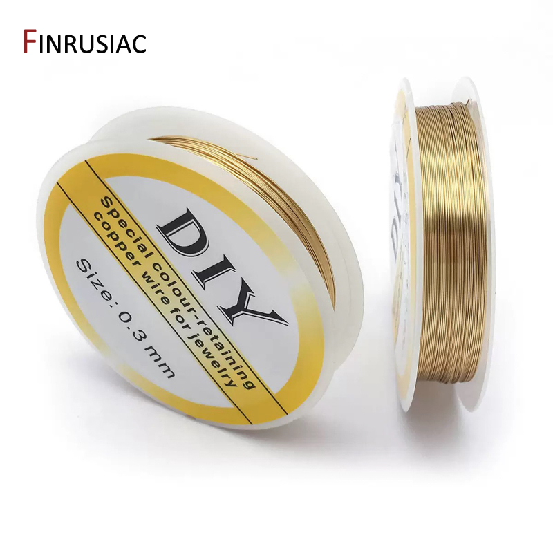Alambre de cobre chapado en or - Jewelry Making Gold Wire reseña y precio