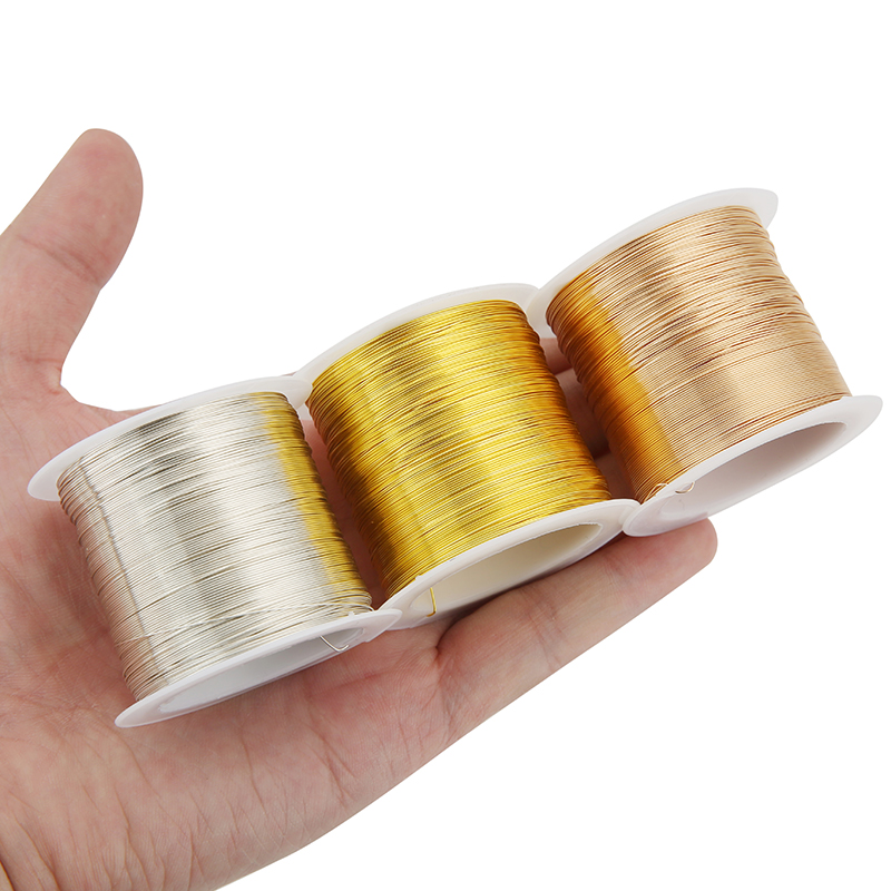 Cordón de Cobre y Acero Inoxid - Jewelry Making Thread reseña y precio