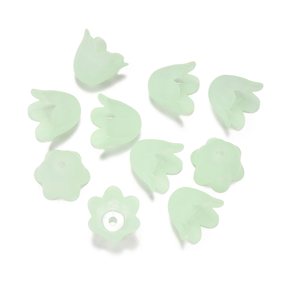 50 Piezas de Cuentas de Campan - Bead Cap Flower reseña y precio
