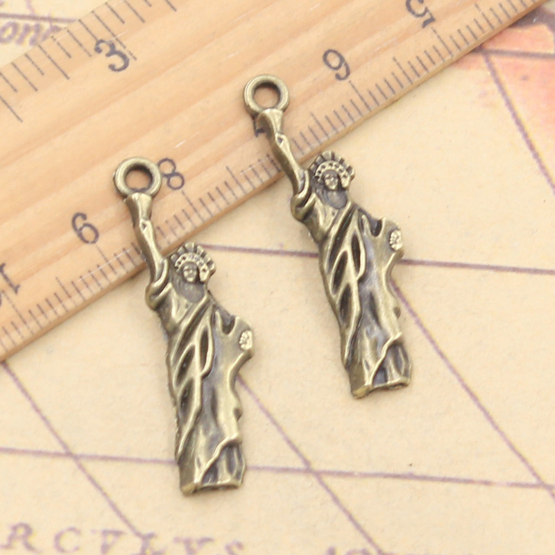 20 piezas dijes Estatua de la  - Jewelry Making York reseña y precio